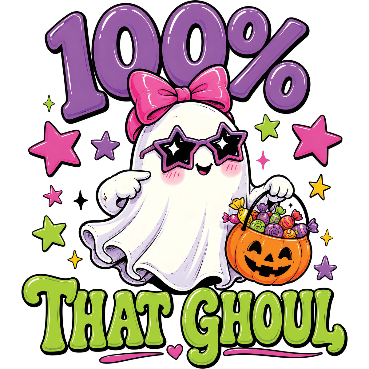 100% That Ghoul – DTF Transfer