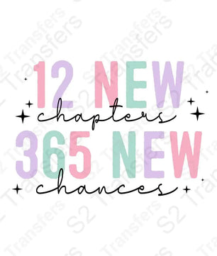 12 New Chapters 365 New Chances