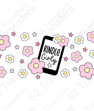 16 Oz Kindle Girly Cup Wrap