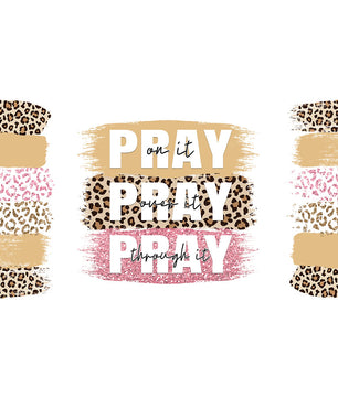 16 Oz Pray Cup Wrap - UV DTF Transfer