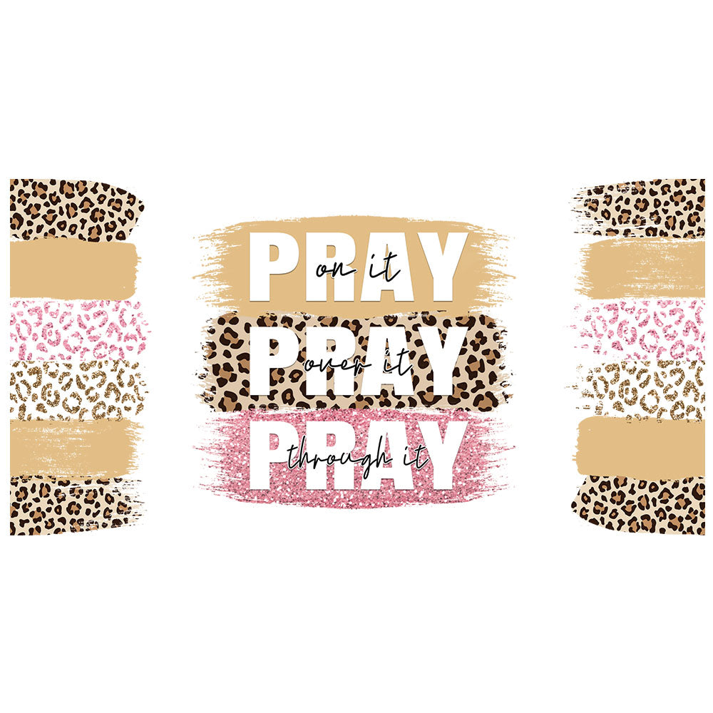 16 Oz Pray Cup Wrap - UV DTF Transfer