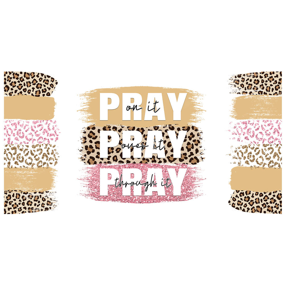 16 Oz Pray Cup Wrap - UV DTF Transfer