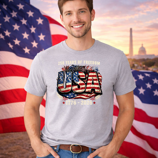 250 Y.O.F USA VIbrant – DTF Transfer