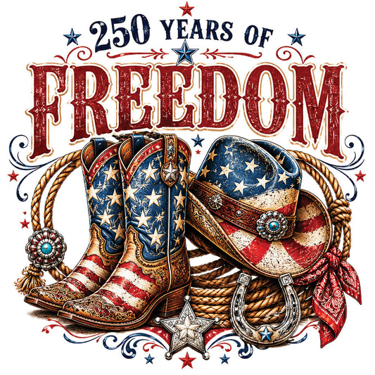 250 Years Western – DTF Transfer