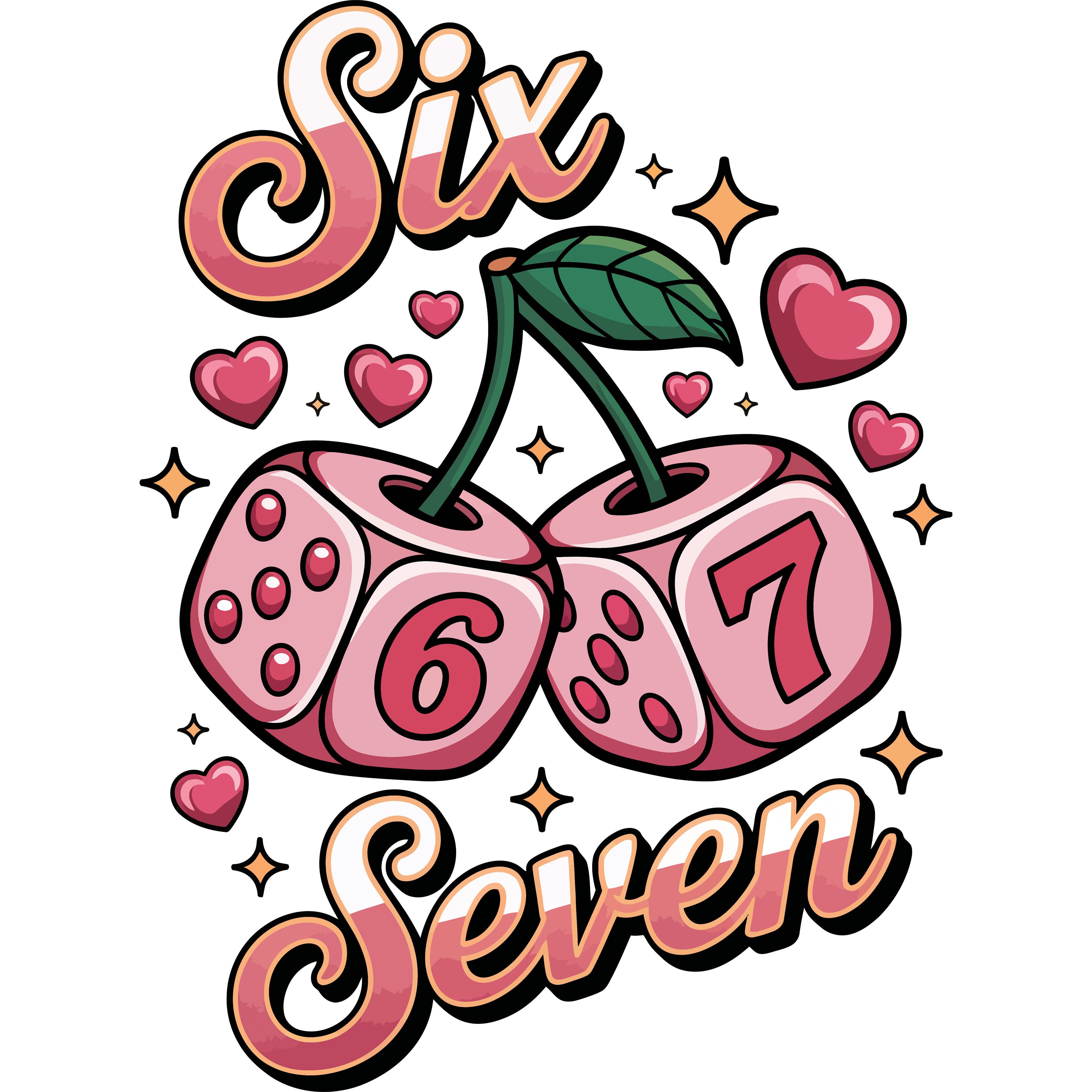 67 Six Seven Valentine's Day 3 – DTF Transfer – S2 Transfers