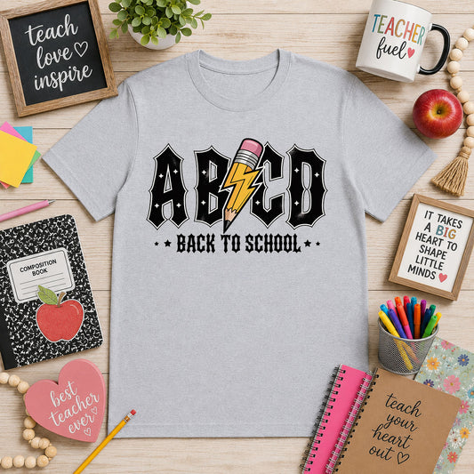 ABCD Back To School – DTF Transfer