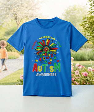 Accept Understand Love Autism Awareness - DTF Transfer