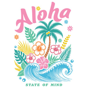 Aloha State Of Mind Vibrant – DTF Transfer