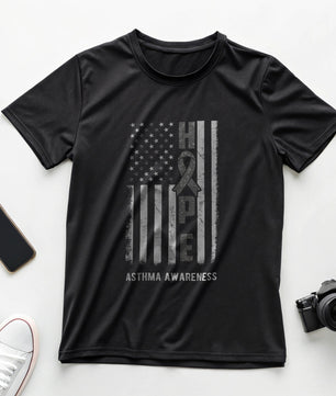 Asthma Awareness Hope Flag - DTF Transfer