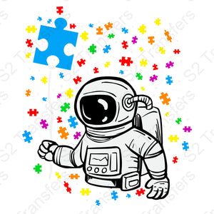 Astronaut Balloon Autism