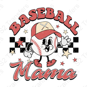 Baseball Mama Retro