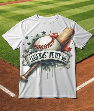 Baseball Legends Never Die - DTF Transfer