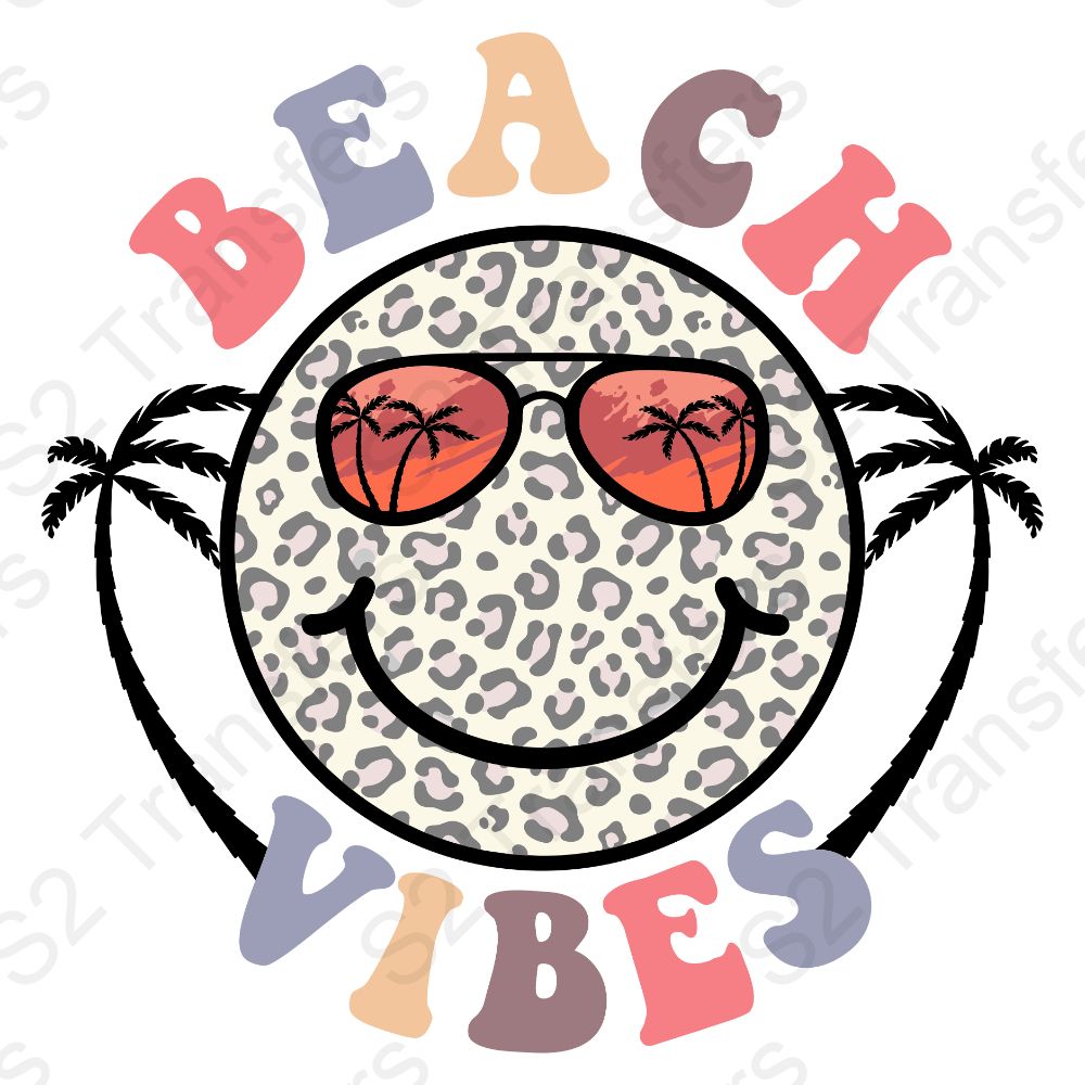 Beach Vibes Smiley