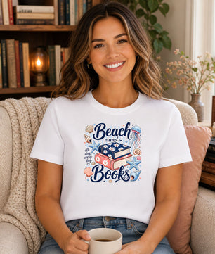 Beach And Books – DTF Transfer