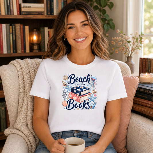 Beach And Books – DTF Transfer