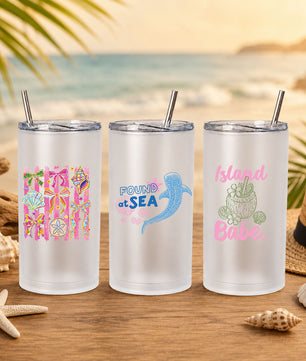 Beach UV DTF Sticker Sheet