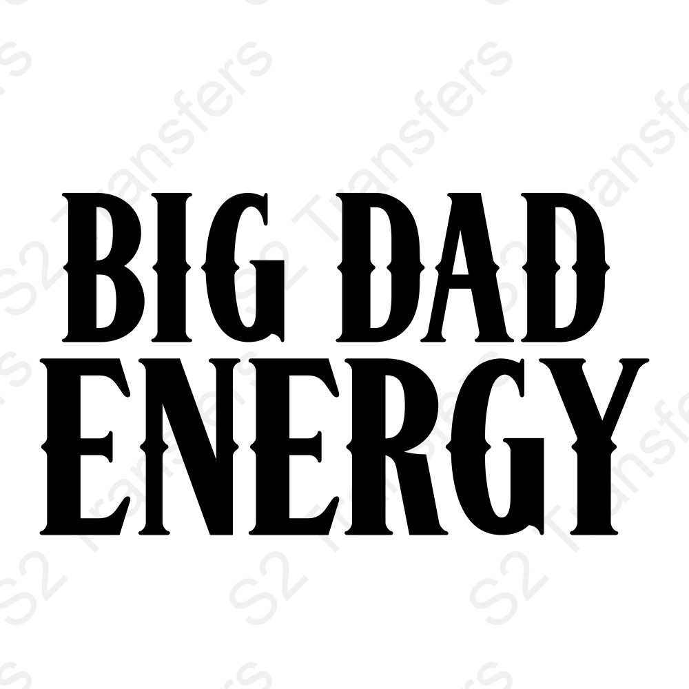 Bid Dad Energy Black