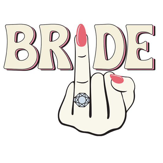 Bride Ring Finger – DTF Transfer