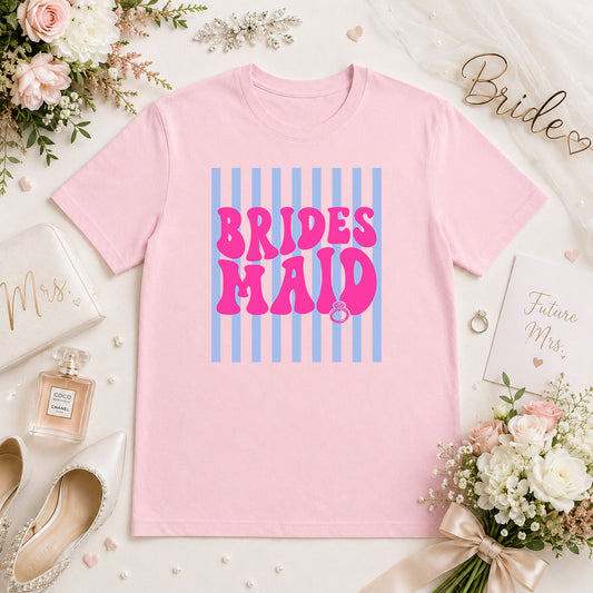 Bridesmaid Stripes – DTF Transfer