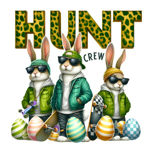 Bunny Hunt Crew - DTF Transfer