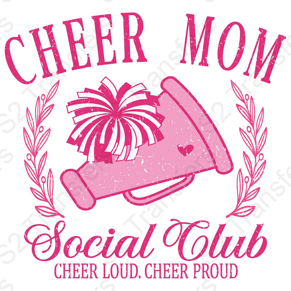 Cheer Mom Social Club Retro