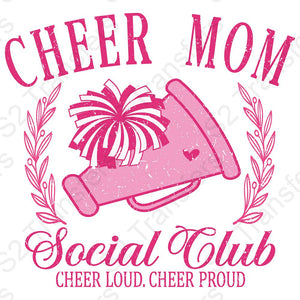 Cheer Mom Social Club Retro