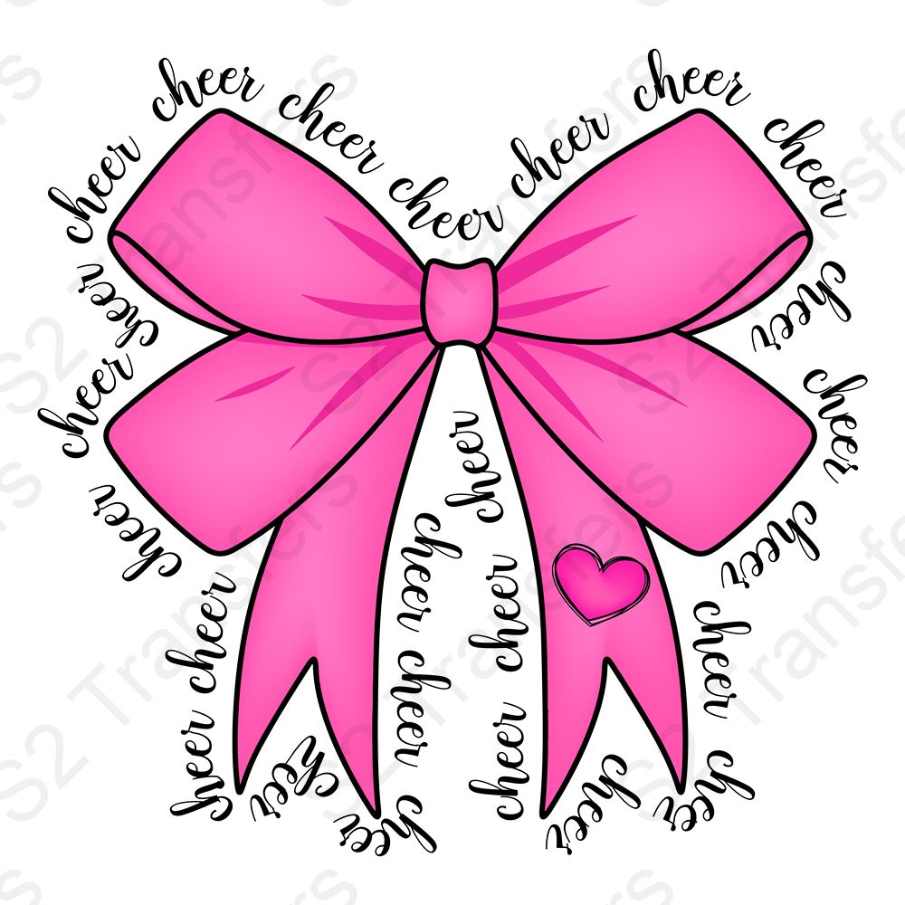 Cheer Pink Bow