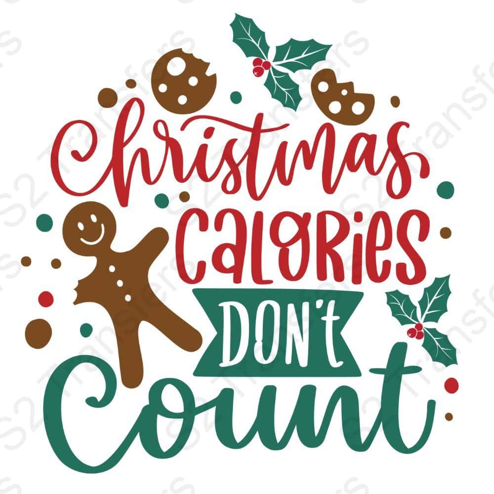 Christmas calories don't count