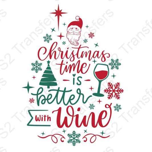 Christmas time is better with wine