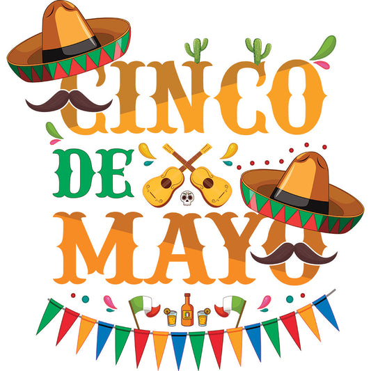 Cinco De Mayo Design - DTF Transfer