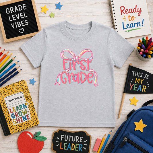 Coquette First Grade – DTF Transfer