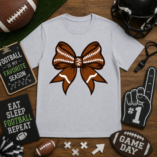Coquette Football Bow – DTF Transfer
