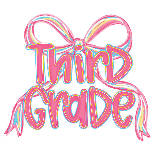 Coquette Third Grade – DTF Transfer