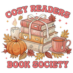 Cozy Readers Book Society - DTF Transfer