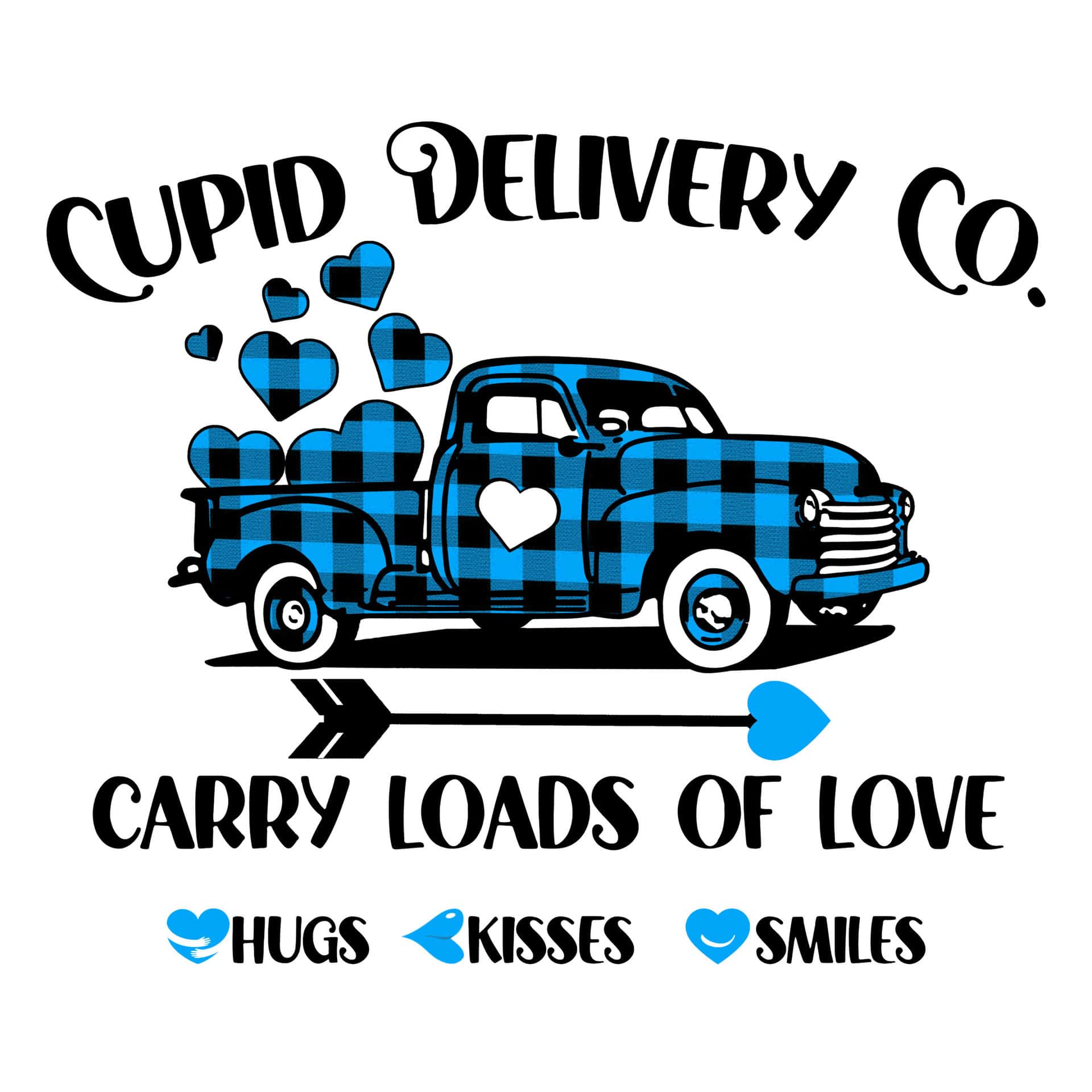 Cupid Delivery Co Blue