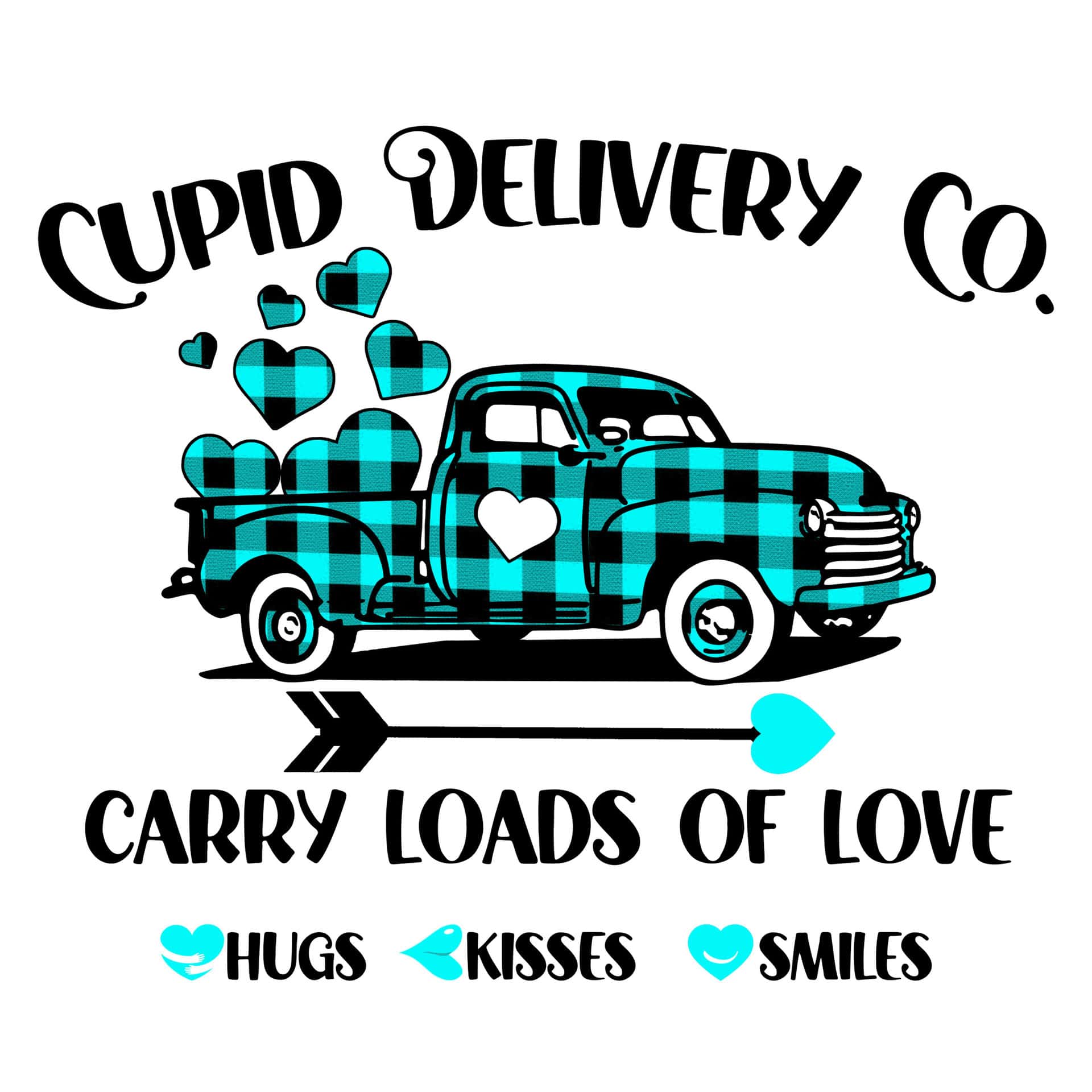 Cupid Delivery Co Turquoise