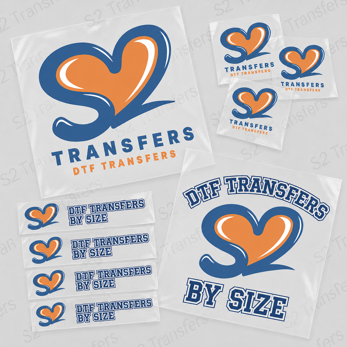 DTF Transfers by Size