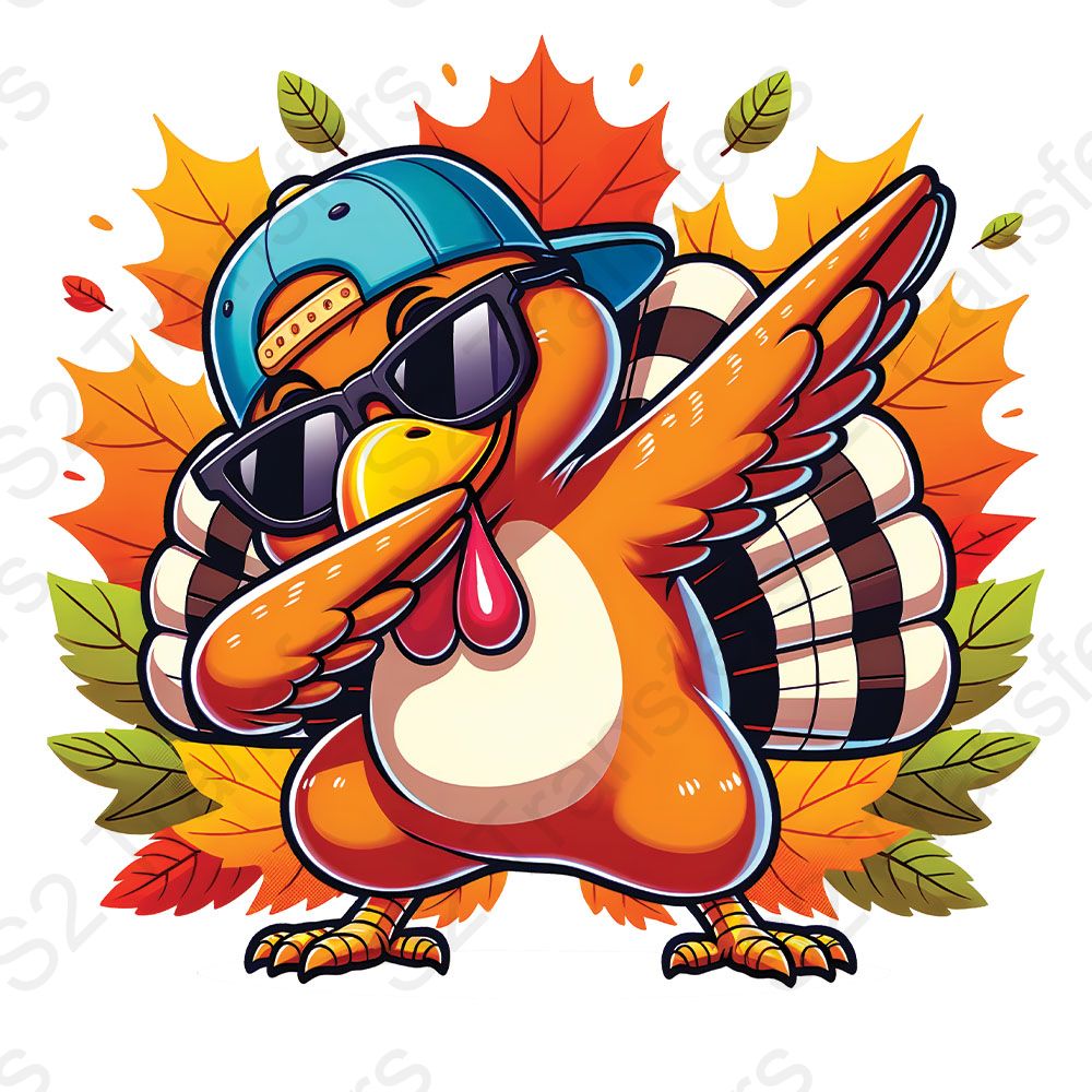 Dabbing Turkey