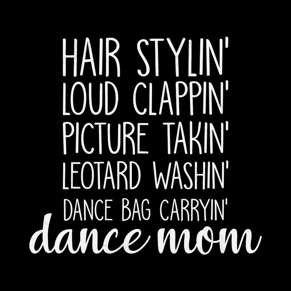 Dance Mom Word Art