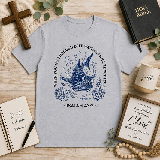 Deep Waters Whale – DTF Transfer