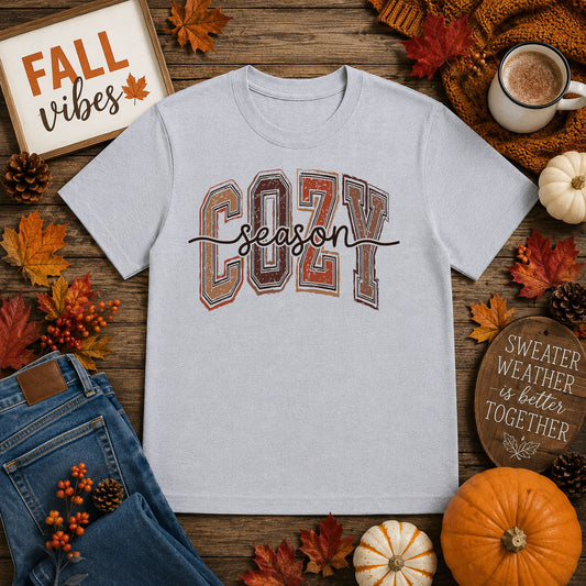 Distressed Cozy Season – DTF Transfer