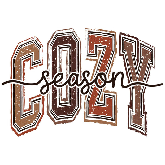 Distressed Cozy Season – DTF Transfer
