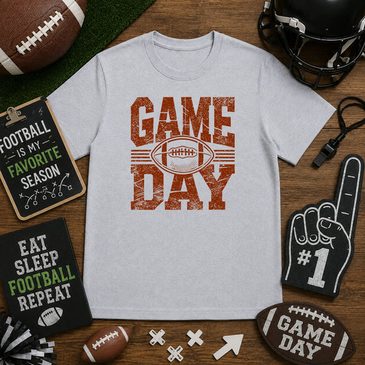 Distressed Game Day Football – DTF Transfer