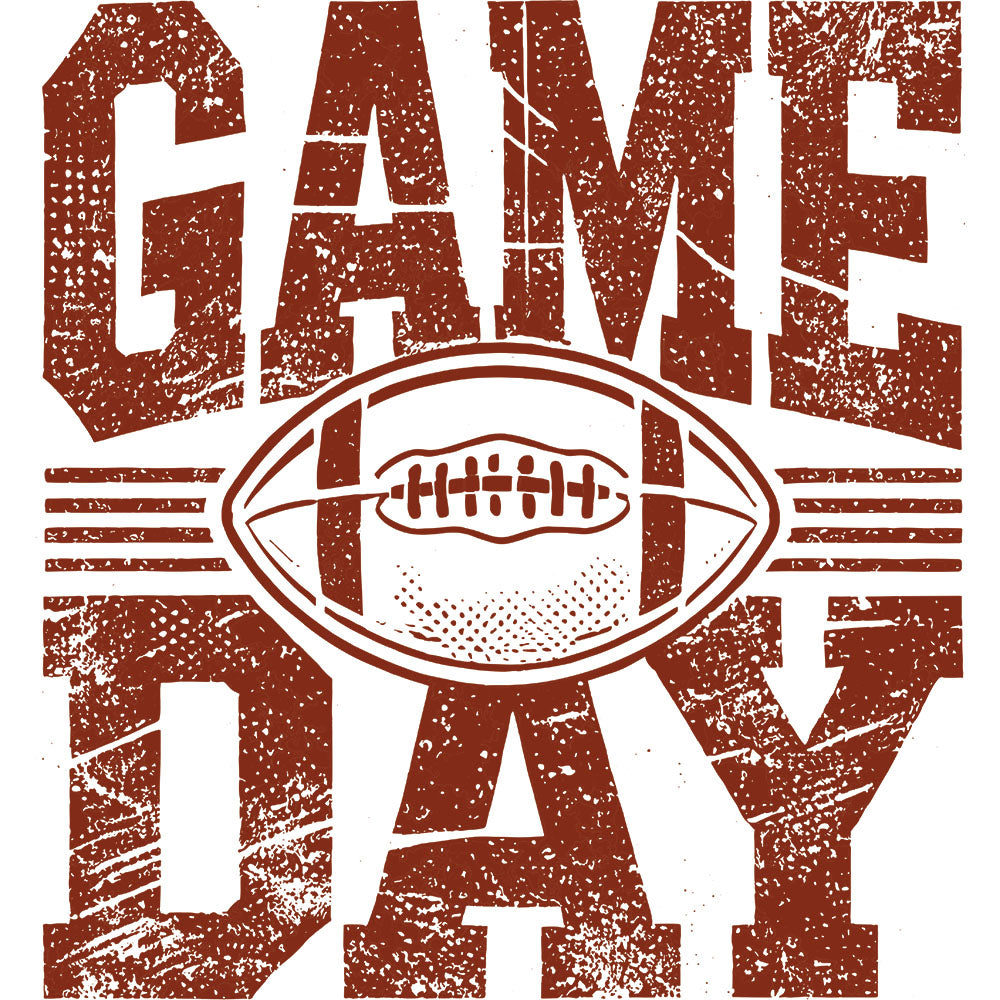 Distressed Game Day Football – DTF Transfer