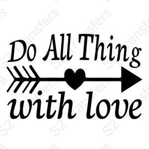 Do All Things With Love