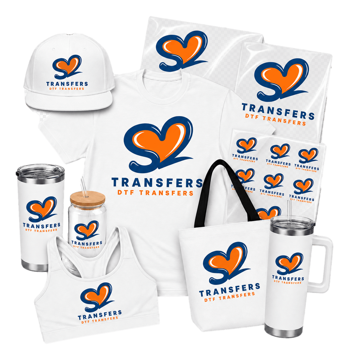 Premium DTF Transfers — Print and Ships out in