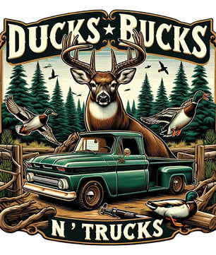 Hunting & Outdoors Premade DTF Transfer Gangsheet - 22