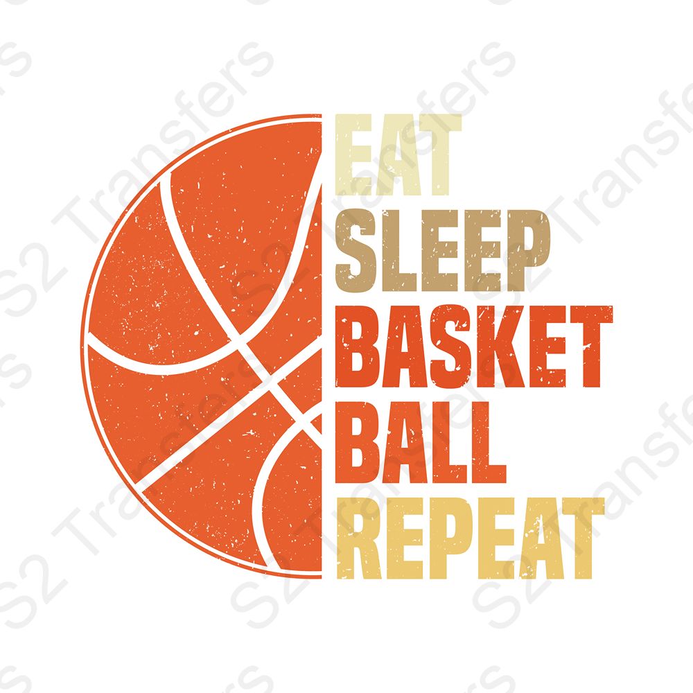 Eat Sleep Basketball Repeat