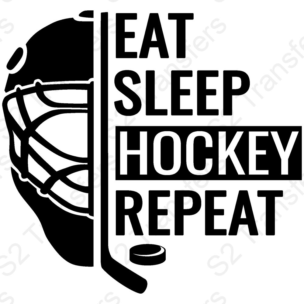 Eat Sleep Hockey Repeat