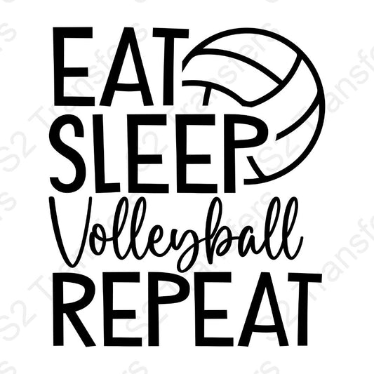 Eat Sleep Volleyball Repeat